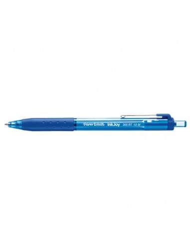 Penna a sfera a scatto Paper Mate InkJoy 300 RT ULV M 1 mm blu S0959920  - 1