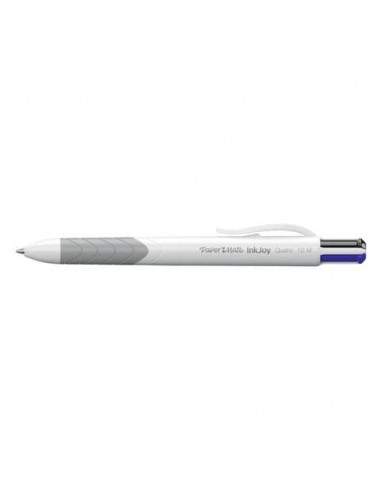 Penna sfera a scatto Paper Mate Inkjoy Quatro ULV M 1 mm 4 colori S0977260  - 1