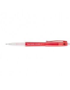 Penna gel Paper Mate Erasable M 0,7 mm rosso 1989160  - 1