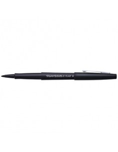 Penna punta fibra Paper Mate Flair/Nylon M 1,1 mm nero S0190973  - 1