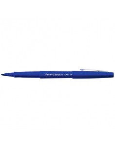 Penna punta fibra Paper Mate Flair/Nylon M 1,1 mm blu S0191013  - 1