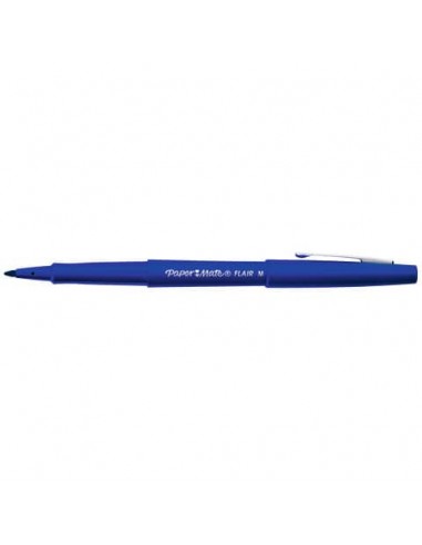 Penna punta fibra Paper Mate Flair/Nylon M 1,1 mm blu S0191013  - 1