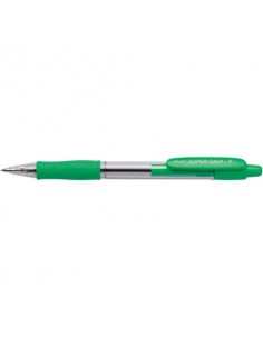 Penna a sfera a scatto Pilot Super Grip 0,7 mm verde 001534 Pilot - 1