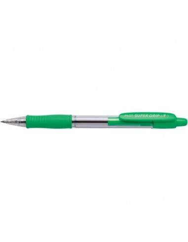 Penna a sfera a scatto Pilot Super Grip 0,7 mm verde 001534 Pilot - 1