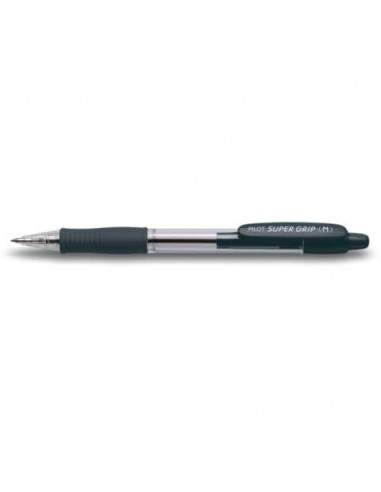 Penna a sfera a scatto Pilot BPGP Supergrip 1 mm nero 001440 Pilot - 1