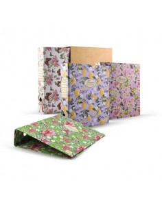 Registratore a 2 anelli con custodia PIGNA Nature Flowers con dorso da 8 cm 28,5x35 cm assortiti - 0223325D8 Pigna - 1