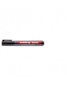 Marcatore permanente edding 300 punta conica 1,5-3 mm nero 4-300001 Edding - 1