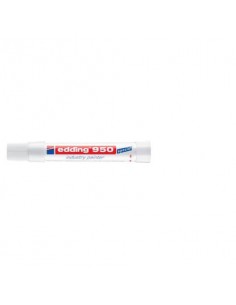 Marcatore a cera edding 950 punta conica 10 mm bianco 4-950049 Edding - 1