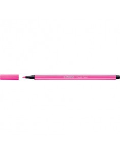 Pennarello Stabilo Pen 68 1 mm  rosa fluo - 68/056 Stabilo - 1