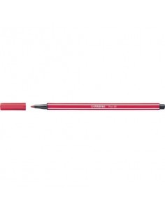 Pennarello Stabilo Pen 68 1 mm  rosso scuro - 68/50 Stabilo - 1