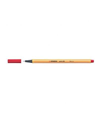 Fineliner Stabilo Point 88® 0,4 mm  rosso - 88/40 Stabilo - 1