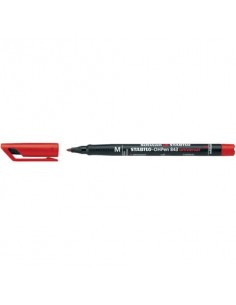 Penna Stabilo OHPen universal Medio (M) 1 mm rosso 843/40 Stabilo - 1