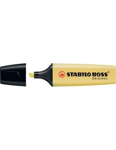 Evidenziatore Stabilo Boss Original Pastel 2-5 mm giallo banana 70/144 Stabilo - 1