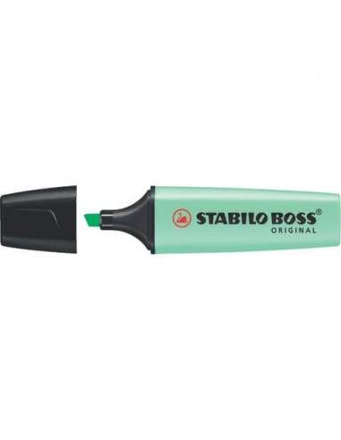 Evidenziatore Stabilo Boss Original Pastel 2-5 mm verde menta 70/116 Stabilo - 1