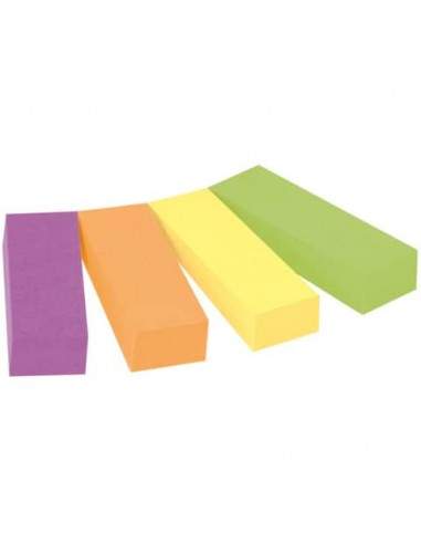 Segnapagina removibili in carta Post-it® Notes Markers Capetown 4 blocchetti assortiti Conf. da 200 - 670-4CA-EU Post-It - 1