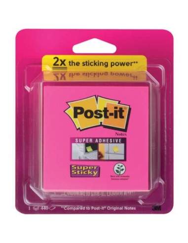 Foglietti Post-it® ricarica Super Sticky Notes Bora Bora assortiti conf. 6 blocchetti da 90 ff - 2028-SS-RBWC Post-It - 1