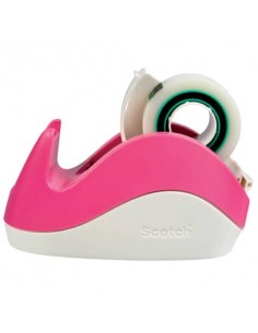 Dispenser per nastro adesivo Scotch® "Rabbit" rosa C29 Scotch - 1
