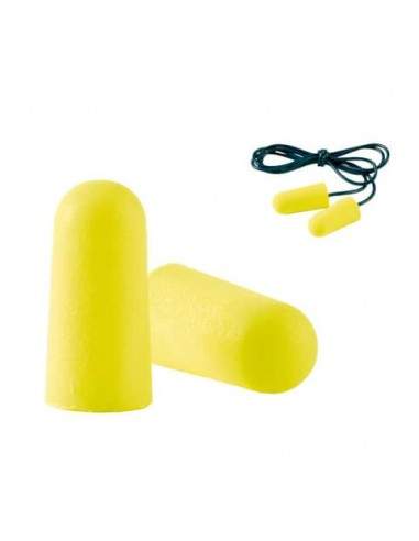 Inserti auricolari senza cordino 3M E-A-Rsoft Yellow Neons giallo neon Conf. 250 pezzi - ES-01-001 3M - 1