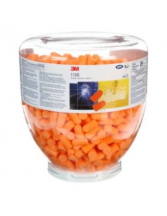 Ricarica Inserti auricolari modellabili 3M 1100 37 dB arancione conf. da 500 - 1100B 3M - 1