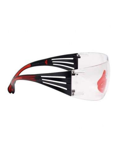 Occhiali di protezione 3M SecureFit™ 400 rosso/grigio SF401SGAF-RED 3M - 1