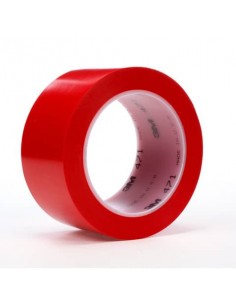 Nastro per segnaletica Scotch® rotolo in vinile rosso 471 ROSSO  - 1