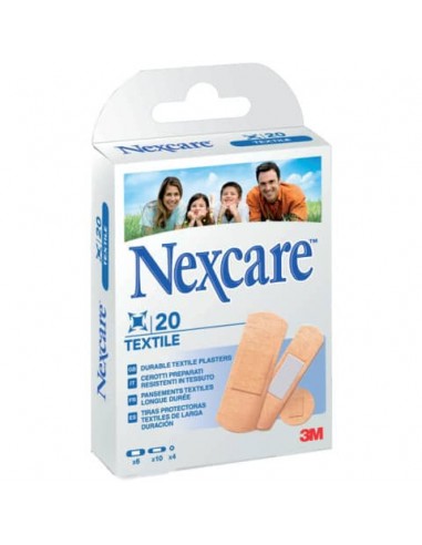 Cerotti Nexcare Textile assortiti Conf. 20 pezzi - N0420AS Scotch - 1