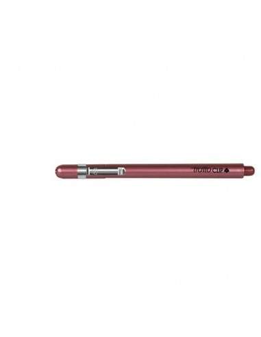 Penna a punta sintetica TRATTO Clip 0,8 mm rosso 803802 Tratto - 1