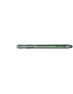 Penna a punta sintetica TRATTO Clip 0,8 mm verde 803804 Tratto - 1