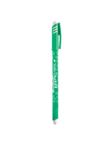 Penna a sfera cancellabile TRATTO Cancellik 1 mm verde 826104 Tratto - 1