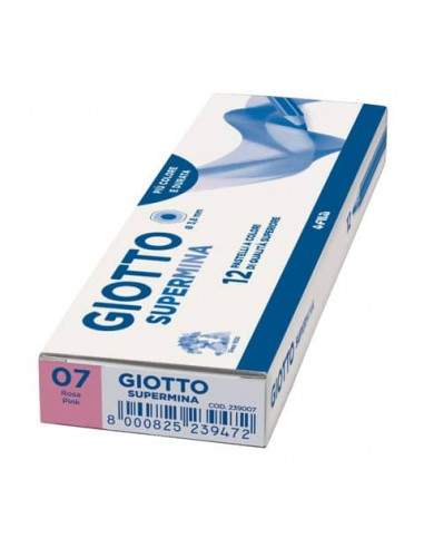 Matita colorata GIOTTO Supermina rosa  23900700 Giotto - 1