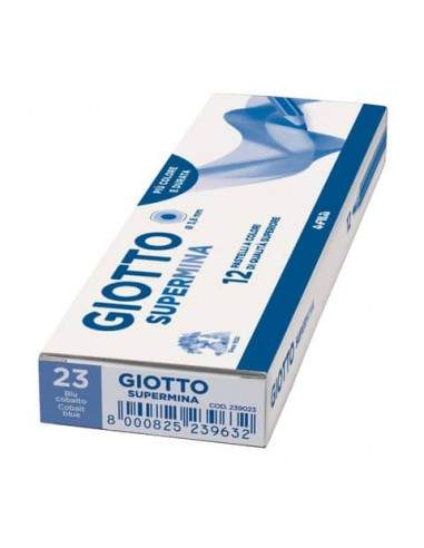 Matita colorateìa GIOTTO Supermina blu cobalto 23902300 Giotto - 1