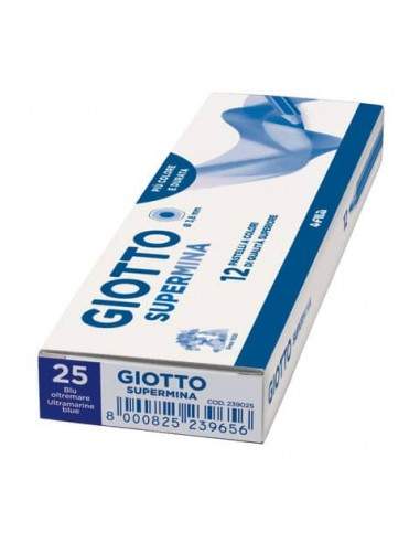 Matita colorata GIOTTO Supermina blu oltremare 23902500 Giotto - 1