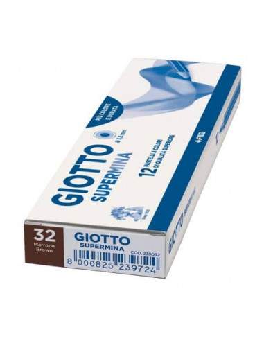 Matita colorata GIOTTO Supermina marrone  23903200 Giotto - 1