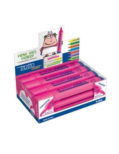 Evidenziatore TRATTO Video 1-5 mm fucsia  830207 Tratto - 1