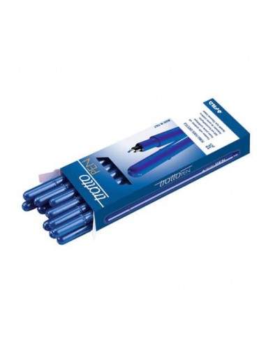 Penne a punta sintetica TRATTO Pen 2 mm blu 830701 Tratto - 1