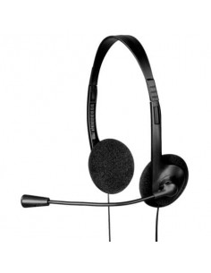 Cuffie stereo per PC Hama con microfono regolabile nero 53999 Hama - 1