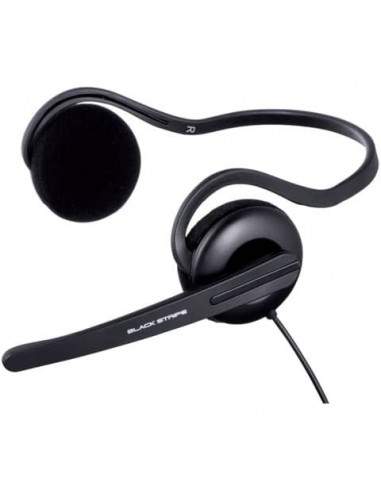 Cuffie stereo per PC Hama con archetto da collo e microfono regolabile nero 53979 Hama - 1