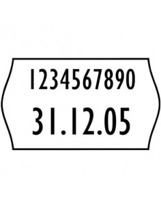 Etichette per prezzatrice Avery Dennison bianche removibili 16x26 Conf. 12000 etichette - FSR-WR1626 Avery Dennison - 1