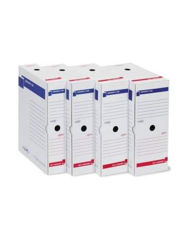 Scatola archivio Sei Rota Memory X 100 25x35 cm dorso 10 cm bianco - 673210 Sei Rota - 1