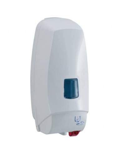 Distrib. elettronico detergenti liquidi cm 12,5x13x27,5 QTS in ABS capacità 1000 ml bianco  5008B/TOE QTS - 1
