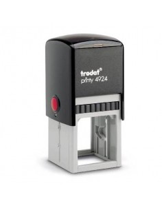 Timbro autoinchiostrante Trodat PRINTY 4924 in plastica 40x40 mm nero 69667 Trodat - 1