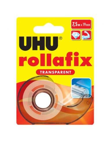 Nastro adesivo Uhu Rollafix 19 mm x 7,5 mt D1711 UHU - 1