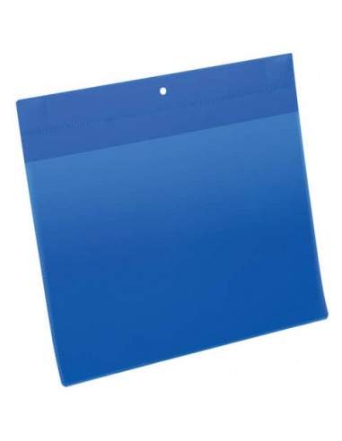 Tasche per identificazione Durable con magneti al neodimio blu f.to esterno mm. 311x280 -inserto A4 orizz. cf 10- 174807 Durable