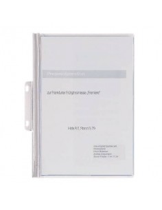 Cartellina per rilegatura DURABLE DURABIND® robusto PVC A4 1-30 fogli bianco - 225002 Durable - 1