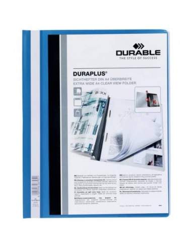 Cartellina ad aghi DURABLE DURAPLUS® A4 azzurro 257906 Durable - 1