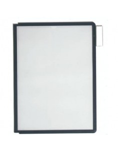 Pannelli espositivi DURABLE SHERPA® A4 polipropilene nero conf. da 5 - 560601 Durable - 1