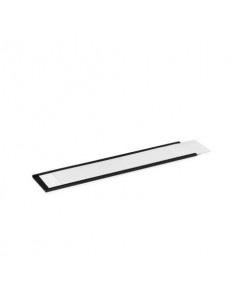 Porta etichette magnetici DURABLE C-PROFILE 40 antracite Lunghezza 200 mm x h 40 mm  conf. 5 - 171258 Durable - 1
