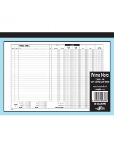 Contabilità Semper prima nota cassa IVA con conto dare-avere SE16832C000  - 1