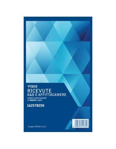 B&B Semper ricevute - blocco  16257B250  - 1