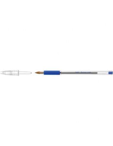 Penna a sfera BIC Cristal Grip M 1 mm blu 889985 Bic - 1